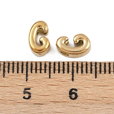 304 Stainless Steel Charms STAS-C135-03G-G-1