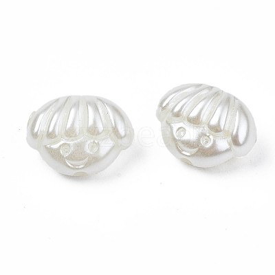 ABS Plastic Imitation Pearl Beads KY-S163-444-1