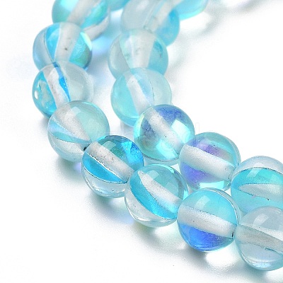 Transparent Glass Beads GLAA-B022-6mm-05-1