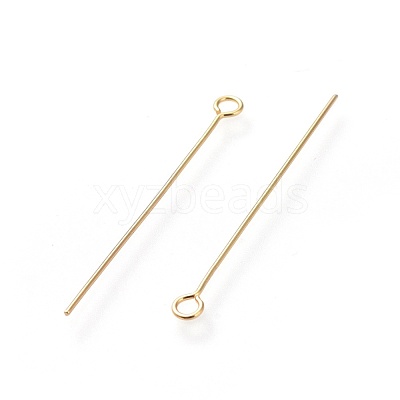 304 Stainless Steel Eye Pins X-STAS-G205-02B-G-1