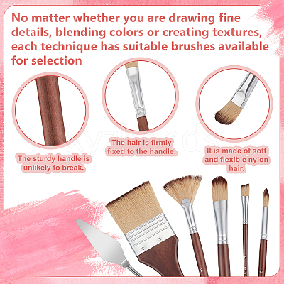 Painting Brush Sets AJEW-WH0886-59-1