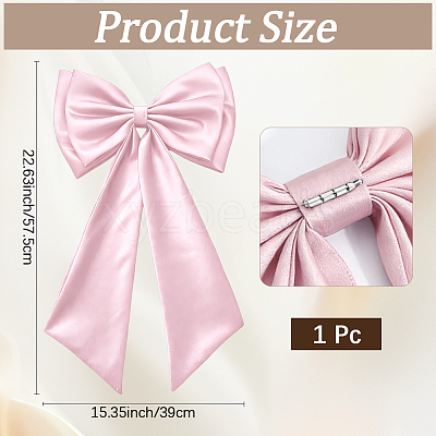 Nylon Detachable Bridal Bowknot for Wedding Dresses DIY-WH20002-630D-1
