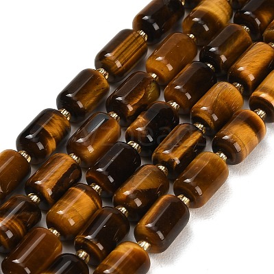Natural Tiger Eye Beads Strands GG-CBA5B6F-B01-01-1