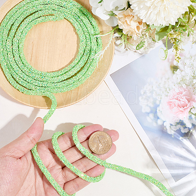 AB Plastic Glitter Sequin Rope for DIY Wedding Dresses Costume Clothing Shoes Jewelry Accessory OCOR-WH20007-02A-02-1
