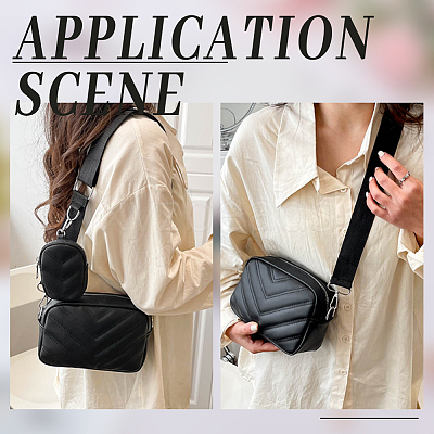 PU Leather Shoulder Bag for Women DIY-WH0409-35B-1