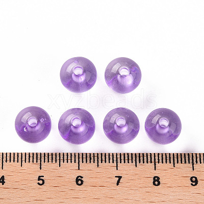 Transparent Acrylic Beads X-MACR-S370-A10mm-746-1