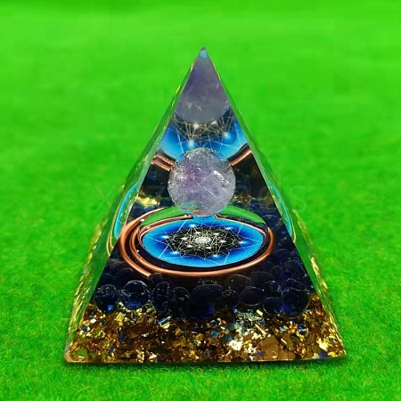 Orgonite Pyramid Resin Energy Generators PW-WG48289-01-1