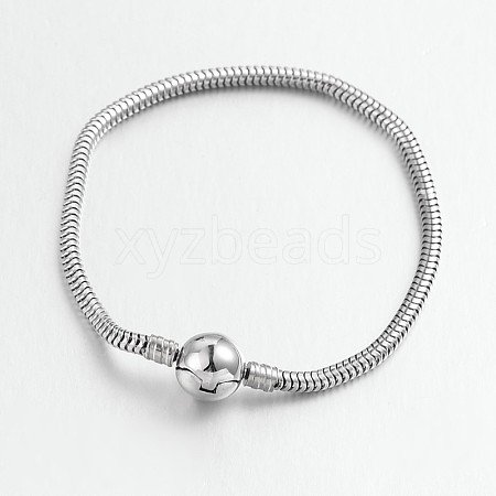 Tarnish Resistant 304 Stainless Steel Bracelets STAS-L137-01-1