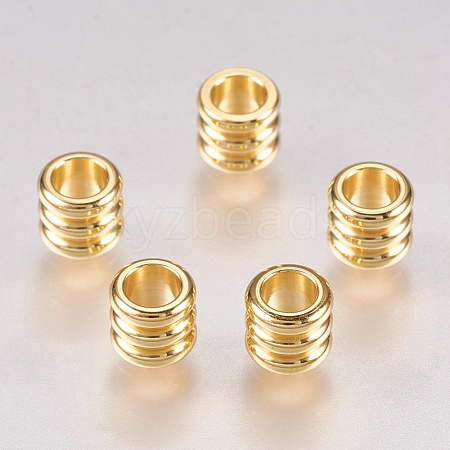 201 Stainless Steel Beads X-STAS-G173-01G-C-1