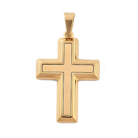 304 Stainless Steel Pendants STAS-G346-52G-1