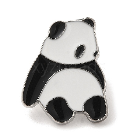 Panda Enamel Pin JEWB-P036-A05-1