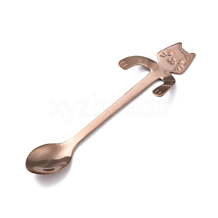 304 Stainless Steel Hanging Spoon AJEW-P093-01C-1
