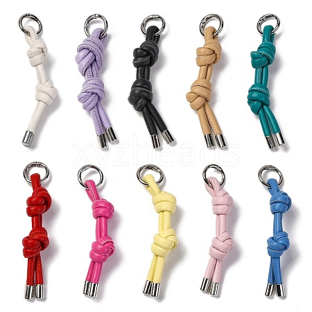 Imitation Leather Keychain KEYC-K023-02P-1