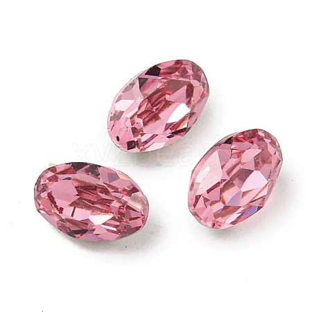 Glass Rhinestone Cabochons RGLA-L029-17B-209-1