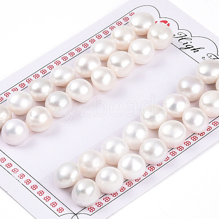 Grade 3A Natural Cultured Freshwater Pearl Beads PEAR-N018-3A-11115A-1