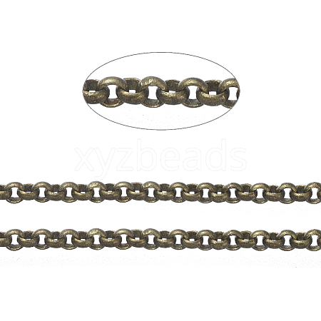 Brass Rolo Chains CHC-S008-002H-AB-1