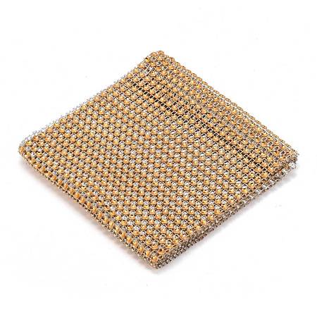 24 Rows Plastic Diamond Mesh Wrap Roll DIY-L049-05R-1