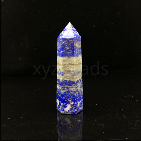 Point Tower Natural Lapis Lazuli Home Display Decoration PW23030660713-1