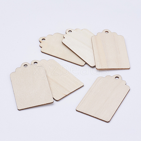 Wood Keychain Making Kits DIY-FP0001-38-1