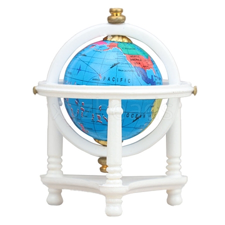 Plastic Tripod Vertical Globe Miniature Ornaments PW-WGAAB9D-03-1