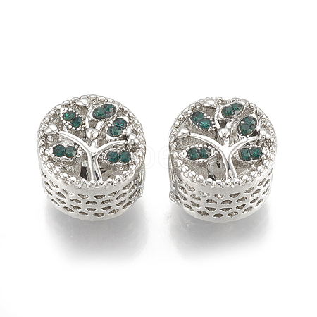 Alloy Rhinestone Beads PALLOY-T048-24P-01-1