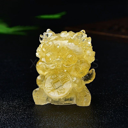 Natural Citrine PiXiu Display Decorations PW-WG22F9A-04-1