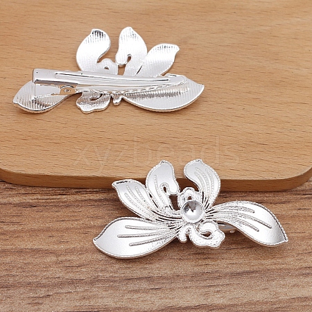 Alloy Alligator Hair Clips Findings PW-WG22001-02-1