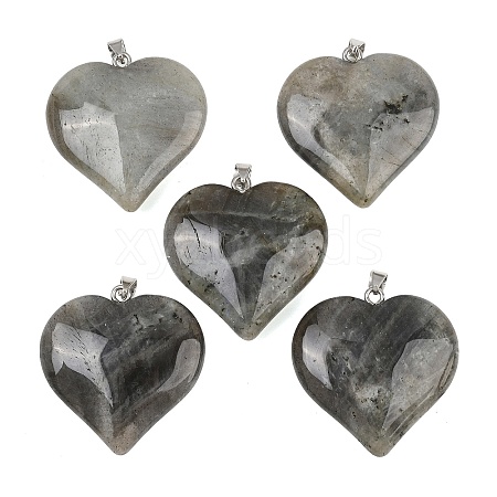 Natural Labradorite Pendants GG-K002-04U-1