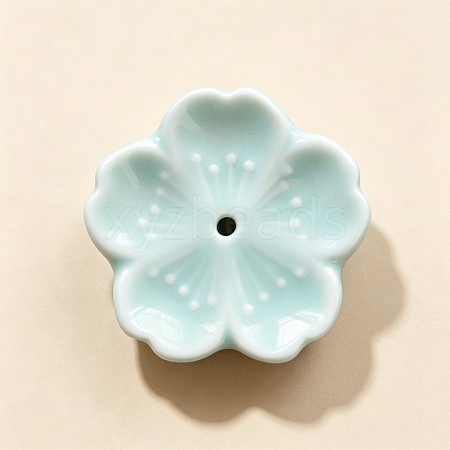 Porcelain Incense Burners DJEW-PW0012-122E-1