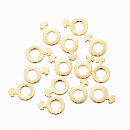 201 Stainless Steel Charms X-STAS-H557-20G-1