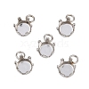304 Stainless Steel Pendant Rhinestone Claw Charms Settings STAS-B121-01A-P-1