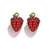 304 Stainless Steel Enamel Charms LS-STAS-P402-02D-01-1