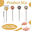 1Set 201 Stainless Steel Ball Head Pins DIY-SP0007-91M-2