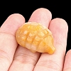 Natural Topaz Jade Carved Pangolin Figurines PW-WGB5516-11-1