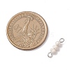 Natural Cultured Freshwater Pearl Potato Beaded Links PALLOY-JF04645-02-2