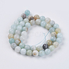 Natural Flower Amazonite Beads X-G-H1431-2-2