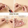 DIY Christmas Wine Glass Charm Making Kit sgDIY-SZ0008-88-2