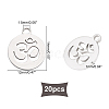 Unicraftale 304 Stainless Steel Charms STAS-UN0018-98P-5