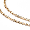201 Stainless Steel Rolo Chain Necklace for Men Women NJEW-P268-A39-2X5-2