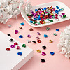 Fashewelry 650 Pcs 13 Colors Aluminum Cabochons MRMJ-FW0001-01B-12