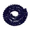 Opaque Solid Color Imitation Jade Glass Beads Strands EGLA-A044-P6mm-D07-3