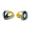 Two Tone Glass Cabochons GLAA-B012-40-3