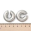 304 Stainless Steel C-Shaped Cuff Earrings for Women EJEW-M068-30P-2