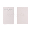 Paper Earring Display Card JPC043Y-6