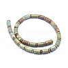 Natural Aqua Terra Jasper Beads Strands G-I213-03A-2