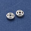 S925 Sterling Silver Beads STER-D300-24S-06-2