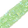 Transparent Glass Beads Strands EGLA-P061-04A-AB03-1