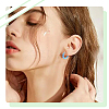 72Pcs 12 Colors Resin Hoop Earrings EJEW-SC0001-88-7