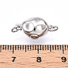 925 Sterling Silver Box Clasps STER-T007-136P-3