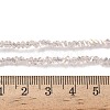 Electroplate Transparent Glass Beads Strands EGLA-P061-04C-AB02-4